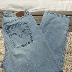 Levi's Ribcage Straight Ankle Jeans